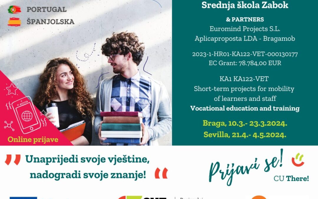 Natječaj za učenike za sudjelovanje učenika u programu Erasmus+