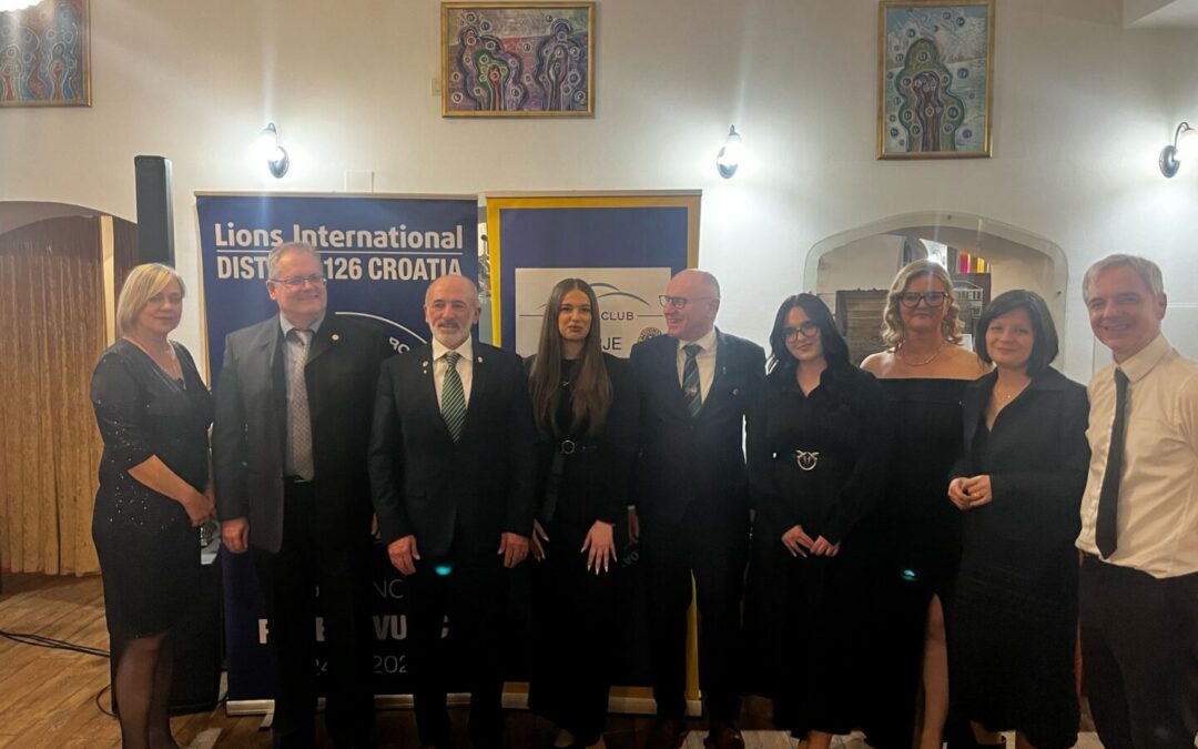 EPAS ambasadorice na Charter večeri Lions Cluba Zagorje