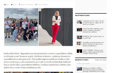 [škola u medijima] Srednjoj školi Zabok odobren novi projekt vrijedan 77.414,00 eura