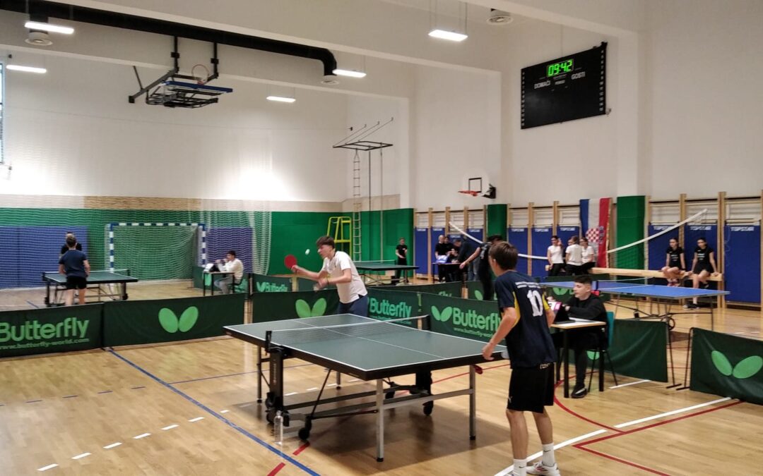 Županijsko prvenstvo u stolnom tenisu za djevojke i mladiće