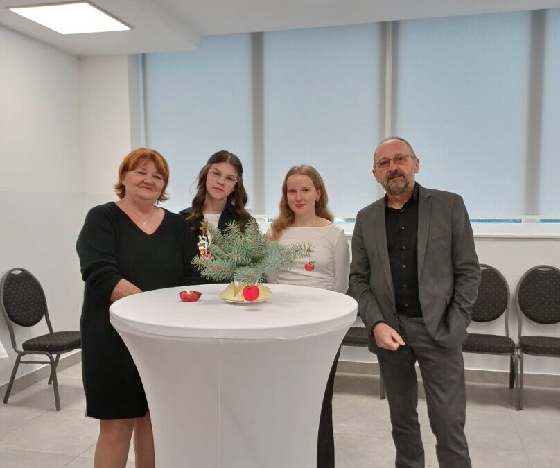 1. projektni tjedan Mirisi i okusi Božića u školskoj godini 2025. / 2026. posjetio je ravnatelj ASOO g. Mile Živčić