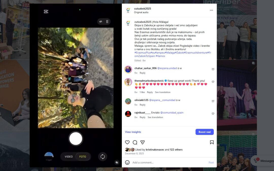 [Erasmus+] Stručna praksa Španjolska