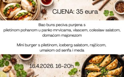Radionica orijentalne kuhinje Bao buns & Gyoza