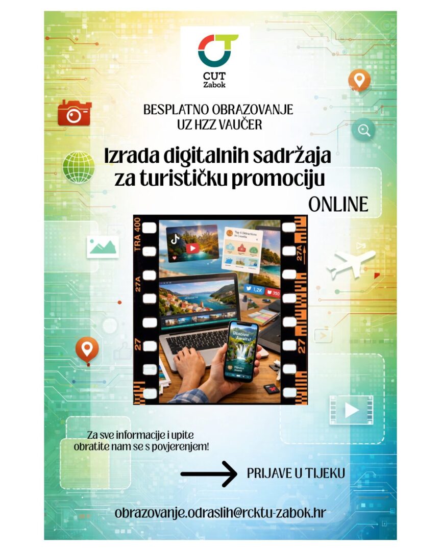 Izrada digitalnih sadržaja za turističku promociju