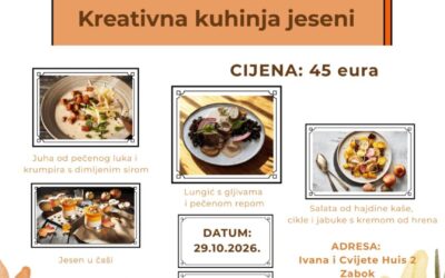 KREATIVNA KUHINJA JESENI – RADIONICA KUHANJA